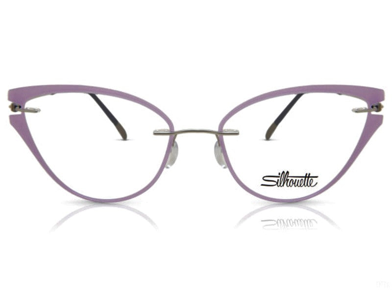 Rama optica Silhouette Dynamics Colorwave 5500/GU-7200-52/17, SPX High-Tech Titanium, unisex, Rimless