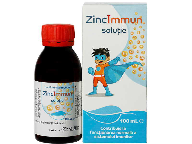Zinc Immun solutie 100ml