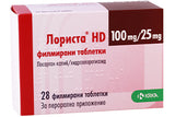 Лориста HD 100мг+25мг пленочная комп.