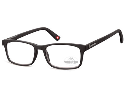 Ochelari de citit Montana HMR73 +2.50, 2025, black, din Acetat, unisex + husa