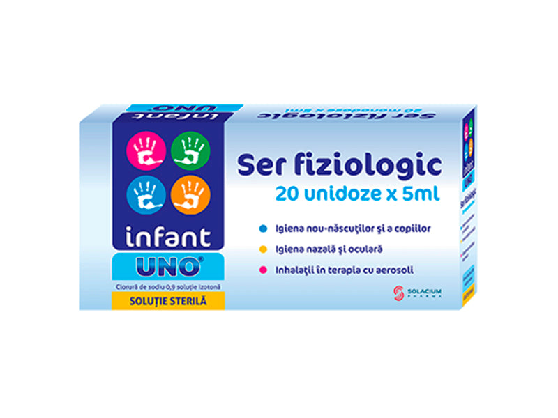 Infant Uno Ser fiziologic 0.9% 5ml