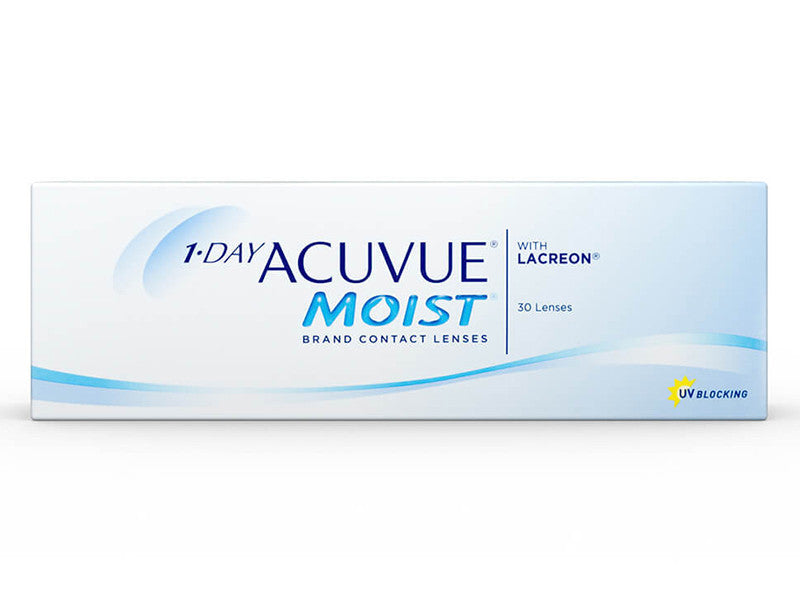 Lentile de contact ACUVUE MOIST sferice 8.5 1 zi N30 (dioptria -1.0)