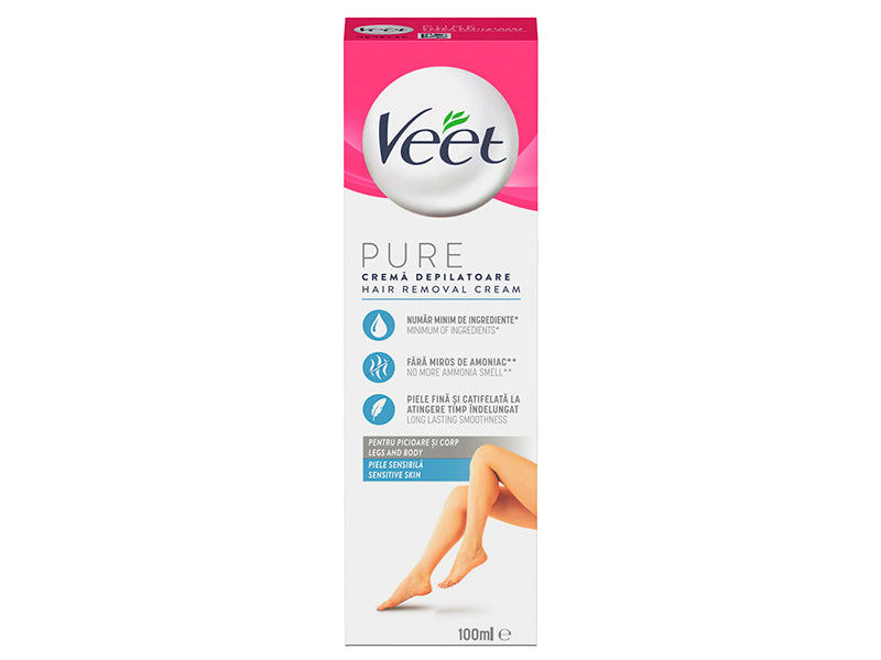 Veet Crema epilatoare piele sensibila Pure 100ml