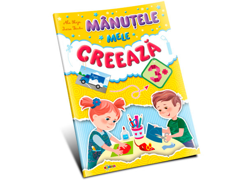 Carte Manutele mele creeaza 3+c/b