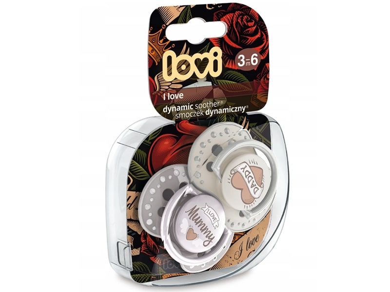 Canpol Lovi 22/867 Suzeta I Love 3-6 luni N2