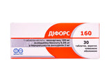 Difors 160mg+5mg comp.film
