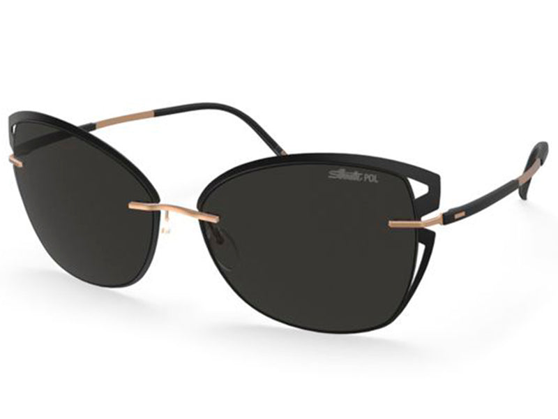 Ochelari de soare Silhouette Accent Shades 8179/75-9030-00/00, High-Tech Titanium, p/u femei