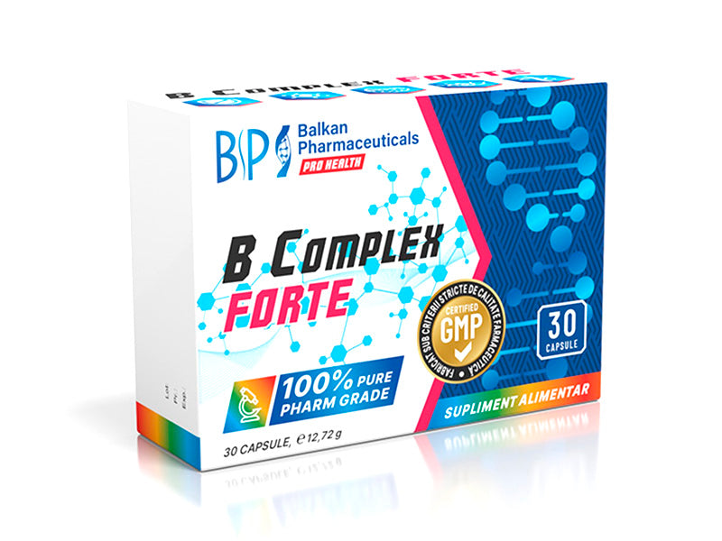 B complex Forte caps. (8 vitamine grupei B 300)