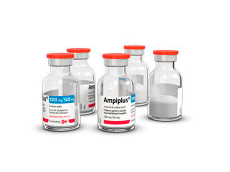 Ampiplus 1000mg/500mg pulb./sol. inj./perf.