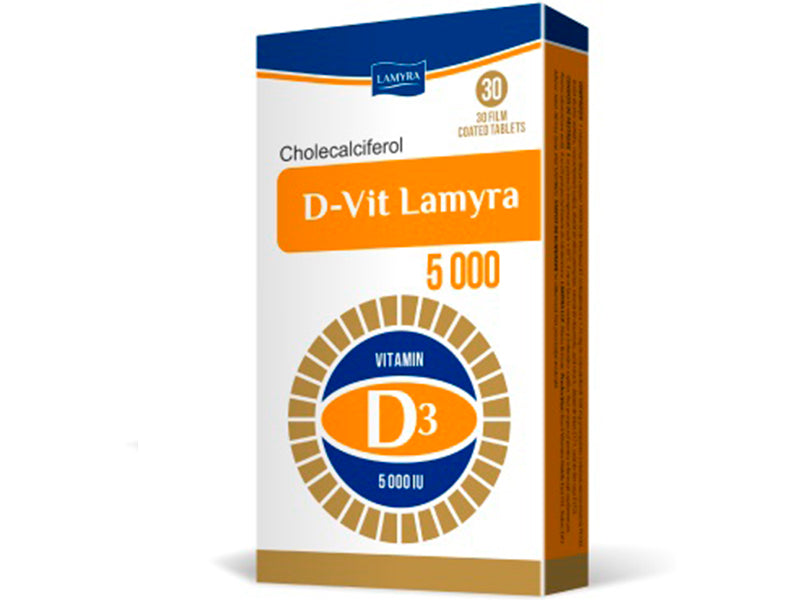 D-Vit Lamyra D3 5000UI comp.film.