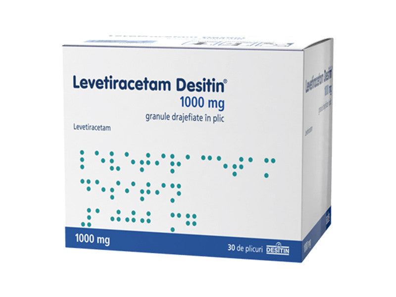 Levetiracetam Desitin 1000mg granule drajefiate
