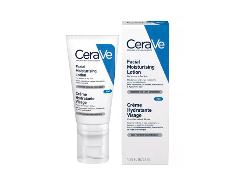 CeraVe Crema hidratanta de fata, ten normal-uscat 52ml