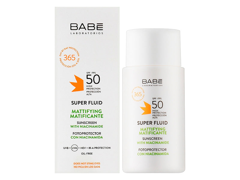 BABE Crema Super Fluid Sunscreen pu fata SPF 50 50ml