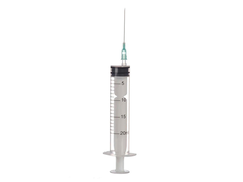 Seringa 20ml 3 componente 21Gx1 1/2 0,8x40mm