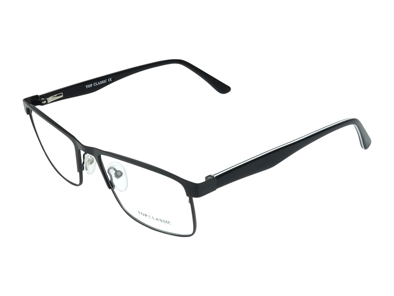 Rama Optica Top Classic TP9033 C1, 54-17-140, black, 2025, din Metal, p/u barbati