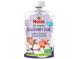 Holle Bio Organic piure cu iaurt Blueberry Bear de afine, mere, banane (8 luni+) 100g
