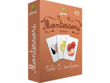 Carti de joc Montessori. Cele 5 simturi