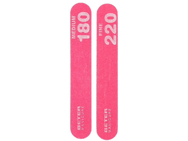 Beter Set 4 pile de unghii din fibra de sticla cu granulatie 180/220