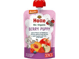 Holle Bio Organic piure Berry Puppy de mere, piersici si fructe de padure (8 luni+) 100g