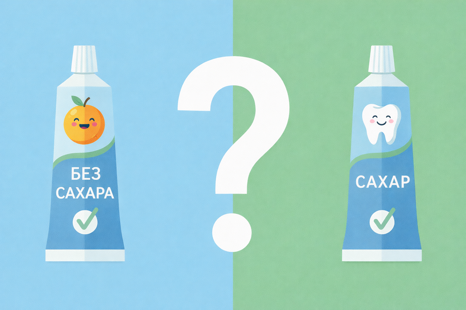Как выбрать детскую зубную пасту без сахара? Полезное руководство для родителей