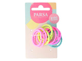 Parsa Beauty Kids Разноцветные резинки для волос с волнами 3см