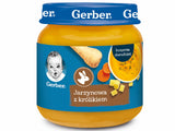 Gerber Piure de supa de legume cu iepure 125g