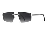 Ochelari de soare Silhouette Nova Shades Escondido 8747/75-7000-54/17, 2025, din SPX Hightech Titanium, unisex