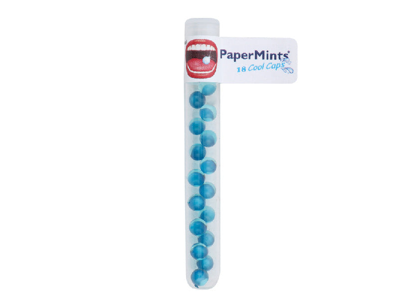 Papermints coolcaps tubes 18 caps menta
