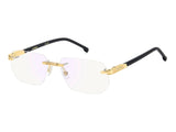 Rama optica Carrera 1142-001/57-15-145, 2026, yellow gold, din Metal, p/u barbati