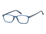 Ochelari de citit Montana MR51A +1.00, 2025, matt blue, din Acetat, p/u barbati + husa transparenta