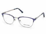 Rama optica Top Classic TP4513 C4, 51-18-140, blue, 2025, din Metal, p/u femei