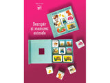 Carte Descopar si memorez animale + joc de memorie