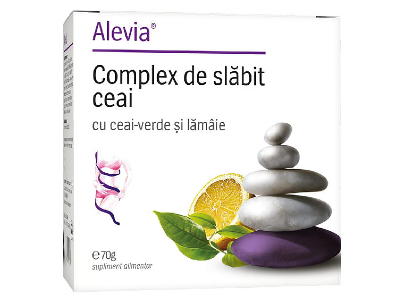 Alevia Ceai Verde, lamie p/u slabit 70g