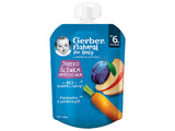 Gerber Пюре Яблоко-Слива-Морковь (6+ месяцев), 80 г