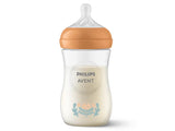 Philips Avent Natural Response Пластиковая бутылочка для кормления, 3+ месяца, средний поток, 260 мл, оранжевая, SCY903/74
К