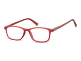 Ochelari de citit Montana MR51B +3.00, 2025, matt red, din Acetat, p/u femei + husa transparenta