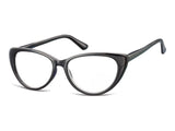 Ochelari de citit Montana MR13 +2.00, black, din Acetat, p/u femei