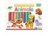 Carte Animale. Biblioteca bebelusului istet