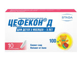 Cefecon D 100mg sup.rect.
