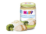 Hipp 6433 Piure Broccoli Orez Iepure 220g