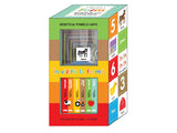 Carte Bebeteca. In vizita la ferma. Set educativ 6 carti + 6 cuburi