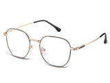 Rama optica Montana 864A, 2024, shiny gold/black, din Metal, femei + husa
