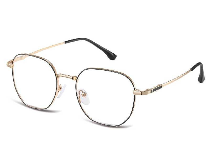 Rama optica Montana 864A, 2024, shiny gold/black, din Metal, femei + husa