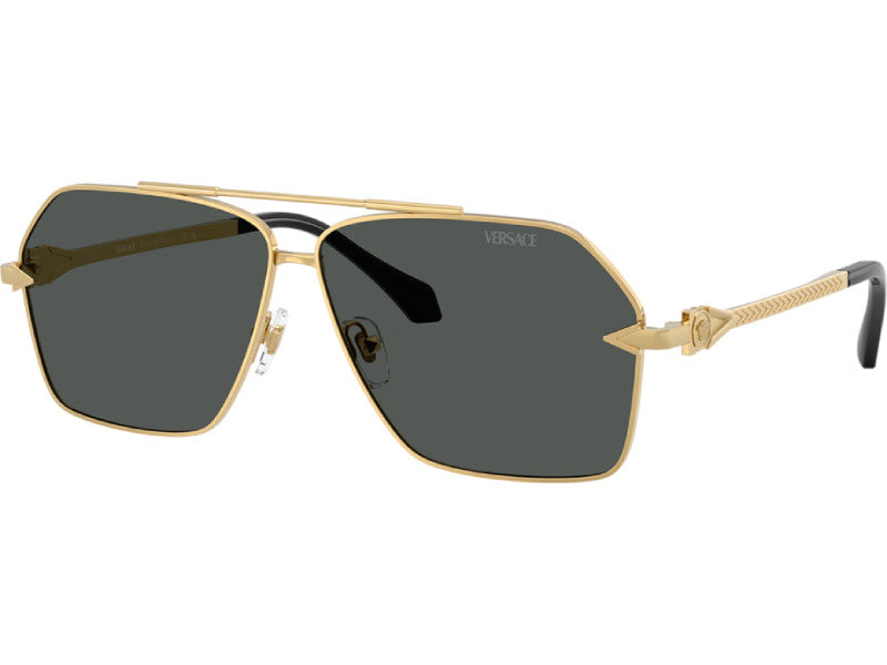 Ochelari de soare Versace VE2284-100287-63, din Metal, p/u barbati