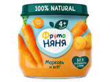 Fruto Niania Piure Morcov 80g