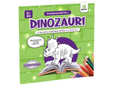 Carte Creeaza povesti cu... Dinozauri 5+