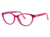 Rama optica INDii KIDS IN56-C2 JUMP RASPBERRY/CORAL 50-16-140