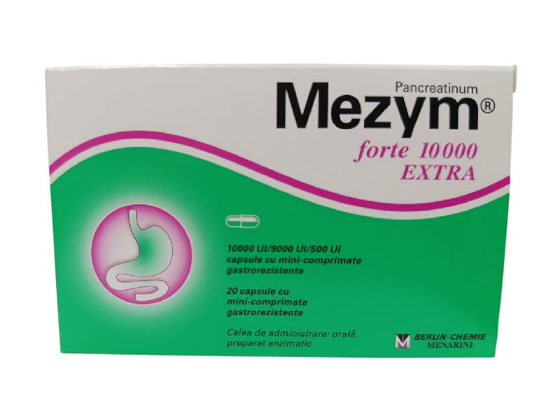 Mezym Forte 10000UI Extra caps.