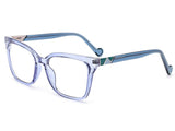 Rama optica Anna Ricci YX0674-52 C3, 2024, bright blue, din Acetat, p/u femei