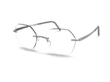 Rama optica Silhouette Momentum 5529/MP-7100-55/17, 2025, din SPX High-tech-Titanium, p/u femei, Rimless